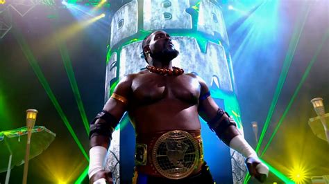 Oba Femi Entrance Wwe Nxt April Youtube