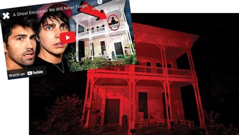 Paranormal YouTube stars Sam and Colby say they had ghost encounter ...