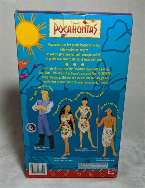 Disney Pocahontas Kocoum Sun Color W Powhatan Bow Arrows