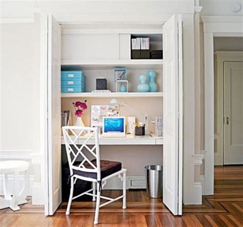 Aménager Un Bureau Dans Un Placard