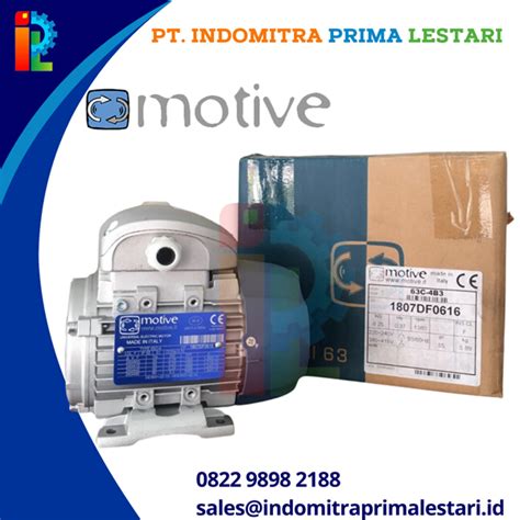 Jual Pemasok Motor Induksi 3 Phase Motive 025 Kw 4 Pole B3 Oleh Pt