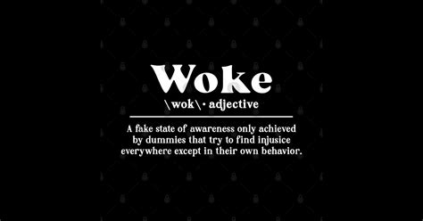 Woke Meaning - Woke Definition - Sticker | TeePublic