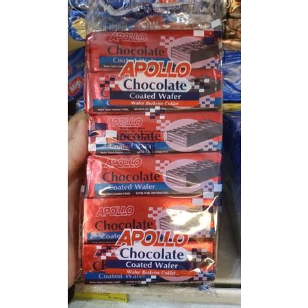 Jual Apollo Wafer Coklat Apollo Wafer Susu Original Import Malaysia