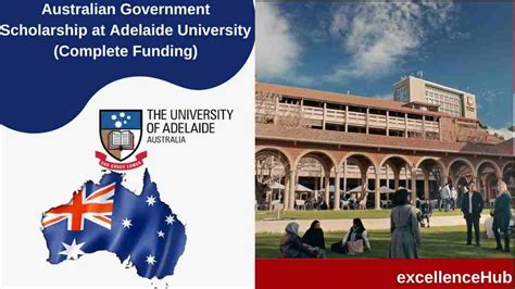 Australian Government Scholarship At Adelaide University Complete