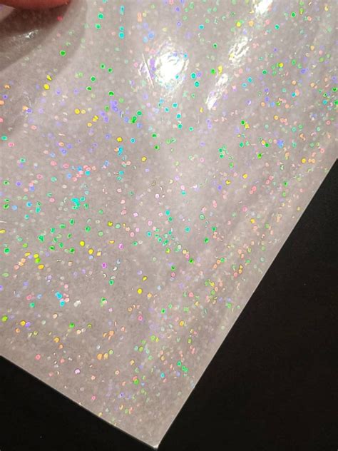 A Sheets Holographic Laminate Sticker Laminate Self Etsy