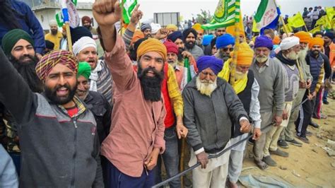 Farmers Protest Delhi Alert Regarding Farmers March Heavy Police