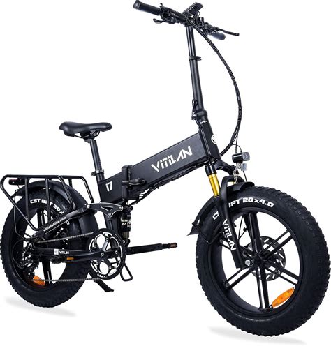 Buy VITILAN I7 Electric Bike For Adults 20 Ebike Folding Full