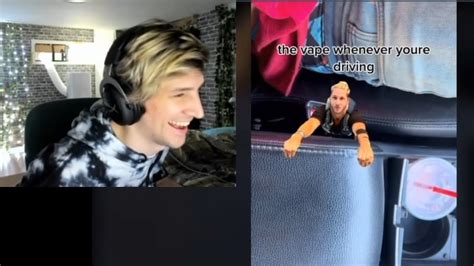 Xqc Reacts To Vape Whenever Youre Driving Tik Tok Youtube