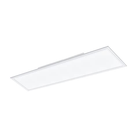 Salobrena Large White Rectangular Led Ceiling Fitting The