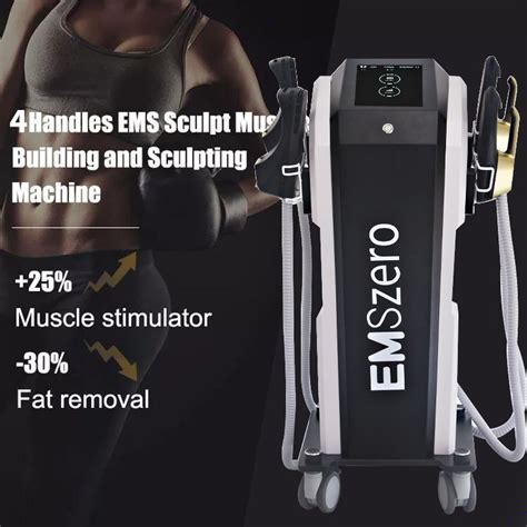 Emszero Hiemt Sculpting Machine With Rf Ems Muscle Stimulator Handles