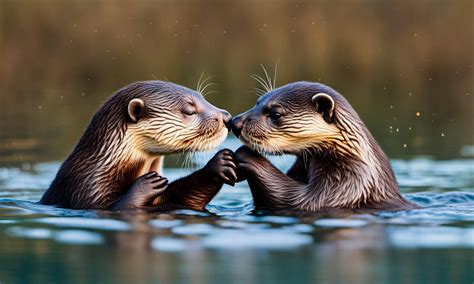 Otter Love By Darkraven420art On Deviantart