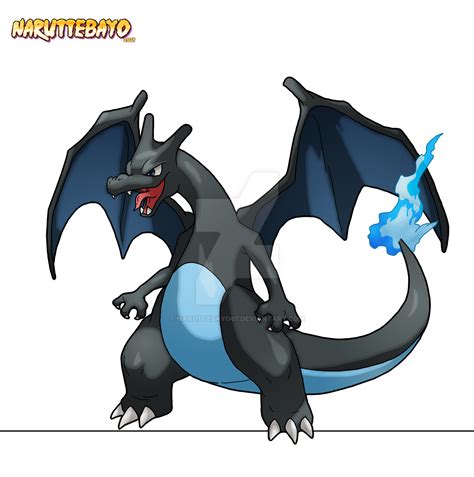 Pokemon Dracaufeu Shiny Mega X By Narutto67 On Deviantart Dracaufeu