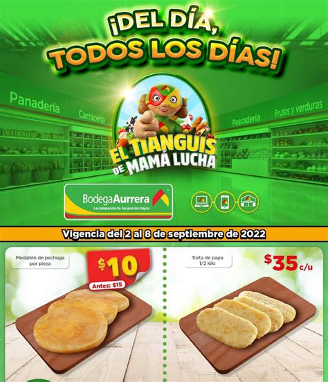 Folleto Tianguis Bodega Aurrerá en frutas y verduras 2 al 8 de