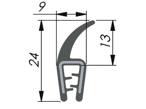 Uszczelka Kraw Dziowa Epdm P Etwa G Rna Mm X Mb