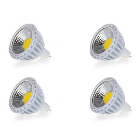 4x Gu5 3 Mr16 6w Cob Led Lamp Spot Light Bulb Light Bulb 420lm 60