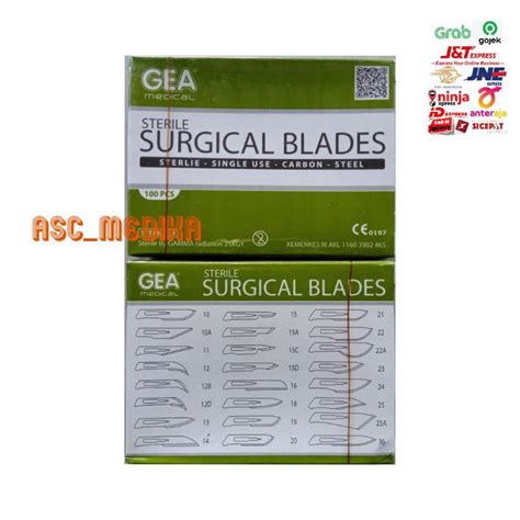 Jual Surgical Blade No Pisau Bedah Operasi Mes Pisau Bedah