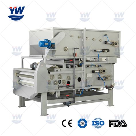 Stainless Steel Belt Filter Press Machine Use For Sludge Thickening