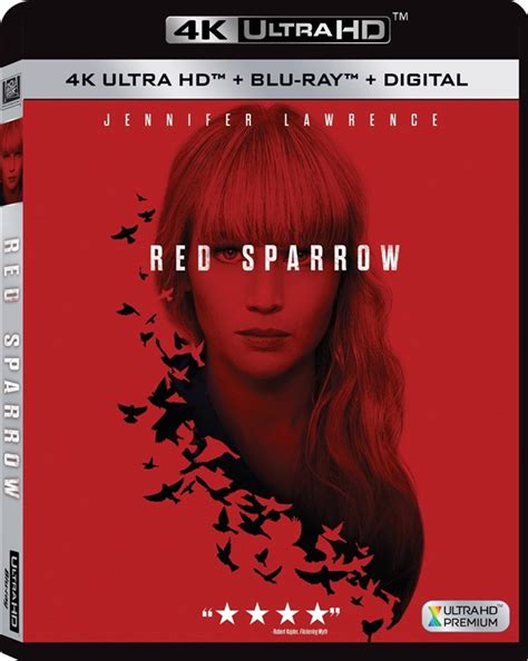 Red Sparrow 4k 2018 Ultra Hd Blu Ray