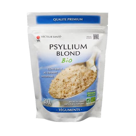 PSYLLIUM Blond Bio VECTEUR SANTE Confort Intestinal