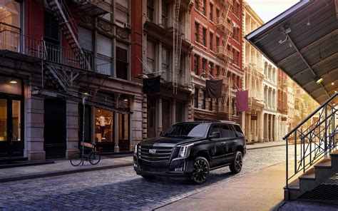 Download Wallpapers 4k Cadillac Escalade Sport Edition Street 2019