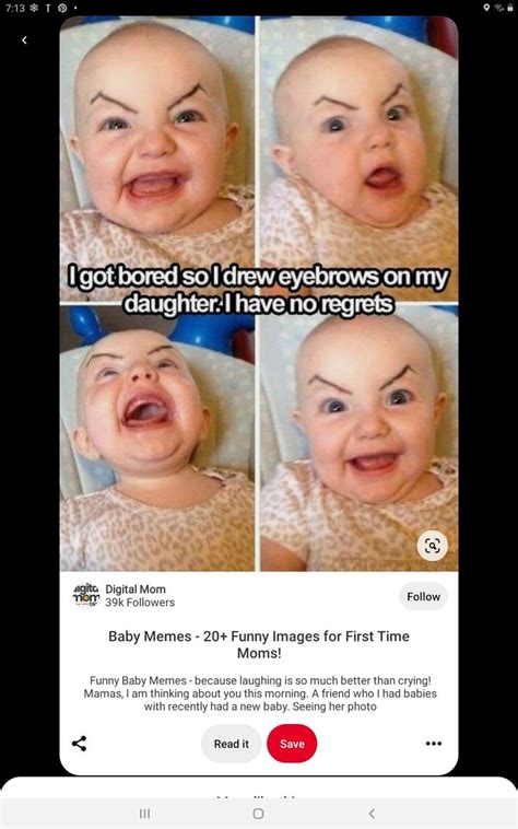 evil baby meme