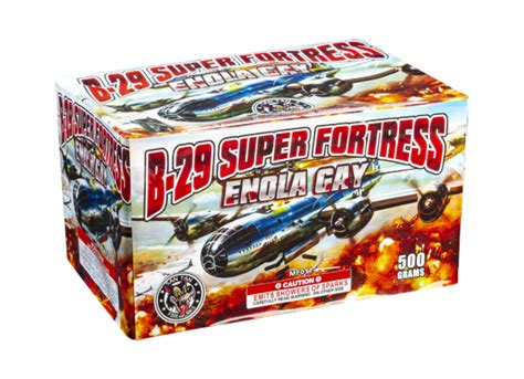 B Superfortress Enola Gay San Tan Fireworks