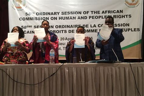 African Commission Launches Joint Report On Sexual Orientation And