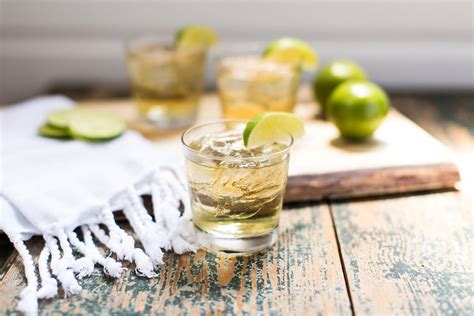 Bourbon Lime Cocktail