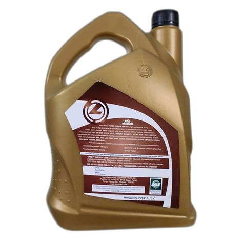 Isozu Lubro 5L Turbo Power 15W40 Engine Oil Can Of 5 Litre At Rs 1100