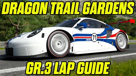 GT7 Daily Race B Lap Guide Dragon Trail Gardens Gr 3 Porsche 911