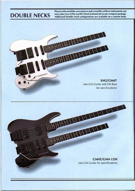 STEINBERGER Vintage Guitar Catalog Original Catalog Ned