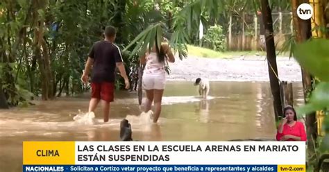 Inundaciones Suspenden Clases En Escuela De Mariato Por Inundaci N