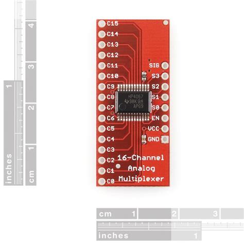 Sparkfun Analogique Numérique MUX Breakout CD74HC4067 Opencircuit