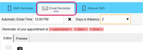 How Do I Set Up An Automatic Appointment Reminder Email Phorest