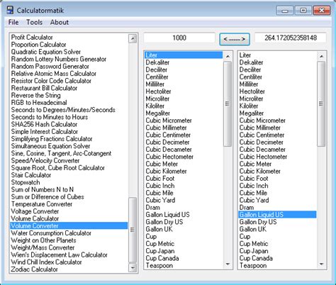 Calculatormatik Is An Incredible Unit Converter Ghacks Tech News