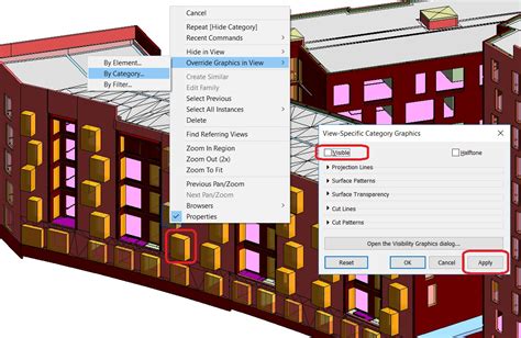 Aperture Visualizzate Come Caselle Importazione Di File Ifc In Revit