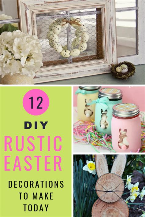 Diy Rustic Easter Decorations My Turn For Us