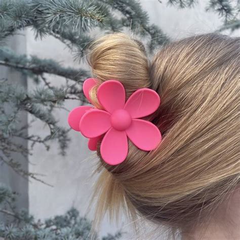 Store Flower Hairclips Supers Te Blomsterclips Til Ha I H Ret By Fie