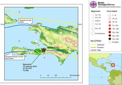 Haiti Earthquake 70 12 January 2010 British Geological Survey Bgs