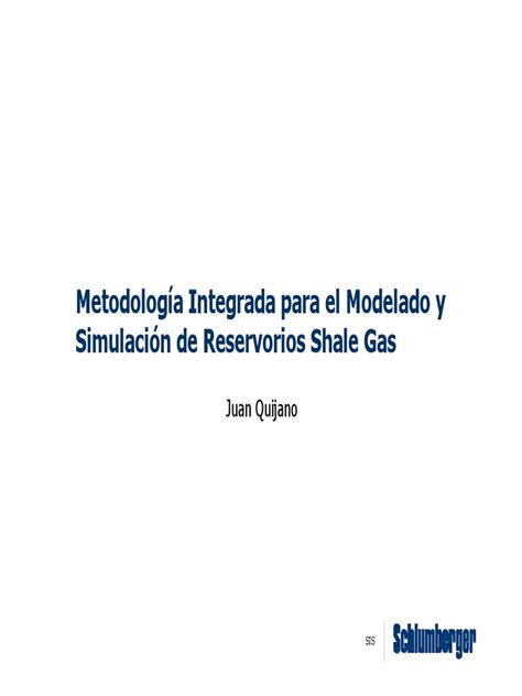 PDF Metodología Para La Simulación de Reservorios Shale Gas DOKUMEN