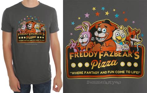 Freddy Fazbear S Pizza Logo Unisex T Shirt Five Nights At Freddy S Free