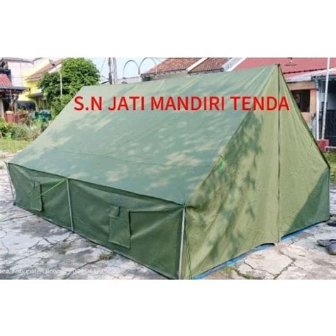 Jual TENDA PRAMUKA REGU 3X4 KAPASITAS 12 15 ORANG BAHAN D600 TEBAL