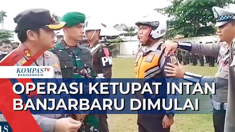 Operasi Ketupat Intan 2023 Polres Banjarbaru Layani Parkir Inap Gratis