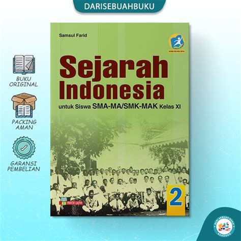 Jual Buku Sejarah Indonesia Sma Smk Xi Wajib K Edisi Revisi Di Lapak