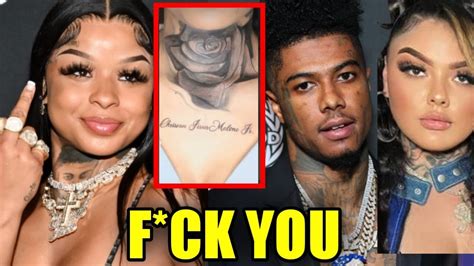 Chrisean Get Rid Of Blueface Tattoo As He Denied Taking Responsibility