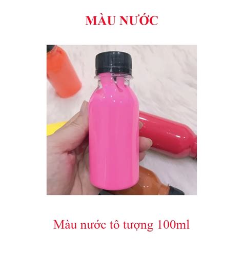 Cập Nhật Hơn 53 Về Tô Màu Chai Nước Hay Nhất Vn