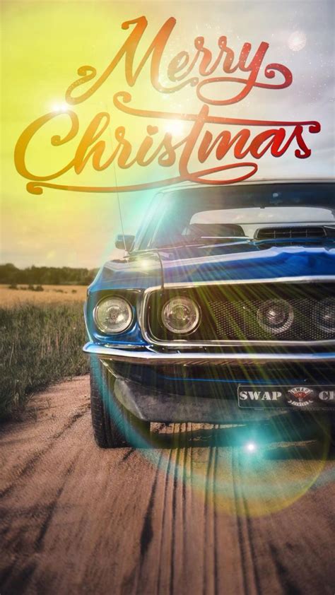 Merry Christmas Muscle Car Love