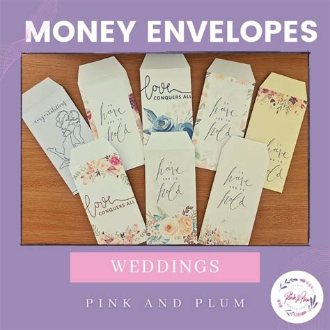 1 Pc Wedding Marriage Money Envelope Angpao Ang Pao Gift Cash