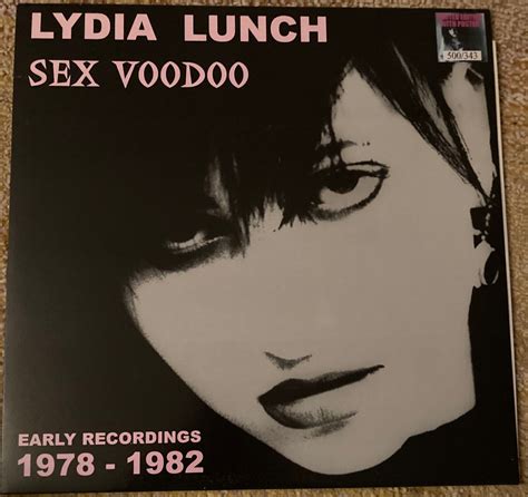 Neu Ltd Ed Lydia Lunch Sex Voodoo Early Rec 1978 82 12 Lp Vinyl Album Poster Ebay