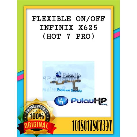 Jual FLEXIBLE ON OFF INFINIX X625 HOT 7 PRO Shopee Indonesia